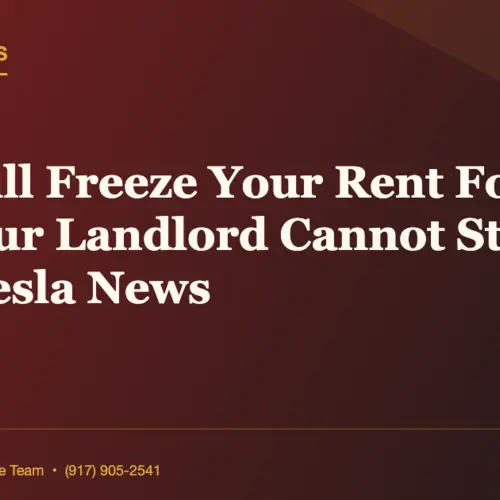 NYC Will Freeze Your Rent Forever And Your Landlord Cannot Stop It | Daily Tesla News